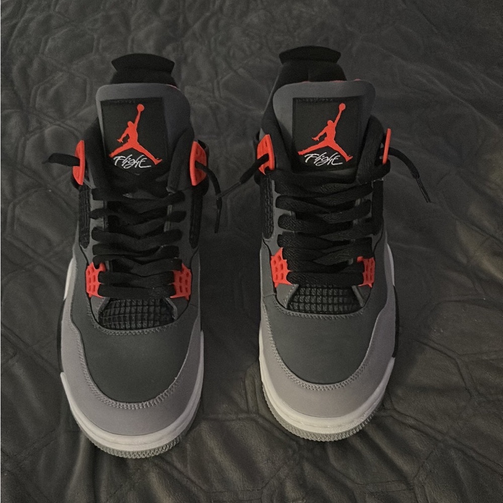 Jordan 4 Infrared, Worn once, size men’s 10, Have proof of legitimacy.